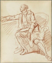 Seated Gentleman, c. 1769. Creator: Jean-Baptiste Greuze.