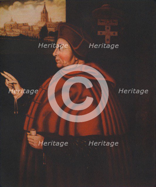Thomas Wolsey, early 16th century, (1941). Artist: Unknown.