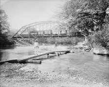 Bridge at Rascon, between 1880 and 1897. Creator: William H. Jackson.