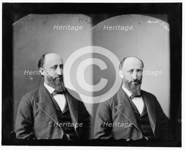 Urner, Hon. Milton G. of Md. (1879-1883), between 1865 and 1880. Creator: Unknown.