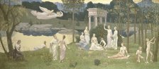 The Sacred Grove, Beloved of the Arts and the Muses, 1884/89. Creator: Pierre Puvis de Chavannes.