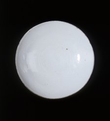 Small qingbai glazed saucer, Song dynasty, China, c1150. Artist: Unknown