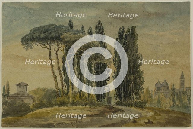 Villa Negroni, Rome, c. 1800. Creator: Unknown.