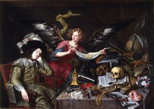 The Knight's Dream. Artist: Pereda y Salgado, Antonio, de (1611-1678)