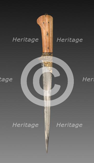 Dagger, 1700s-1800s. Creator: Unknown.
