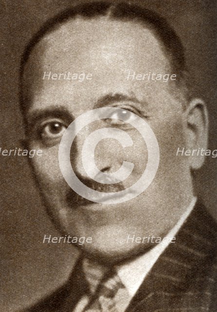 CM Woolf, British film producer, 1933. Artist: Unknown