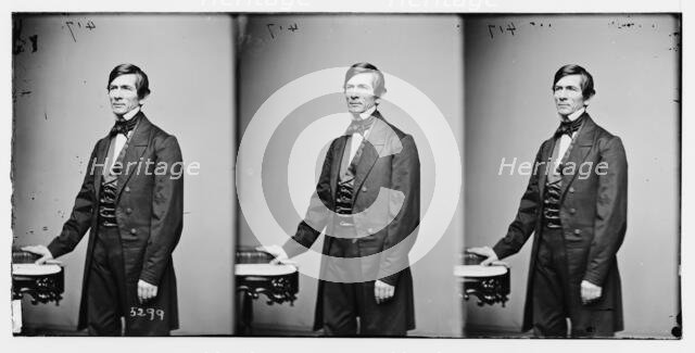 Sampson, Rev. of old E. St. Baptist Church, ca. 1860-1865.  Creator: Unknown.