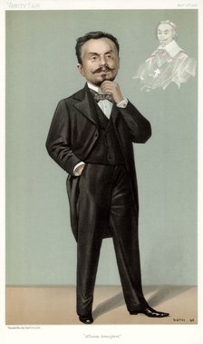 'Affaires Etrangeres', Gabriel Hanotaux, French statesman, 1896. Artist: Jean Baptiste Guth