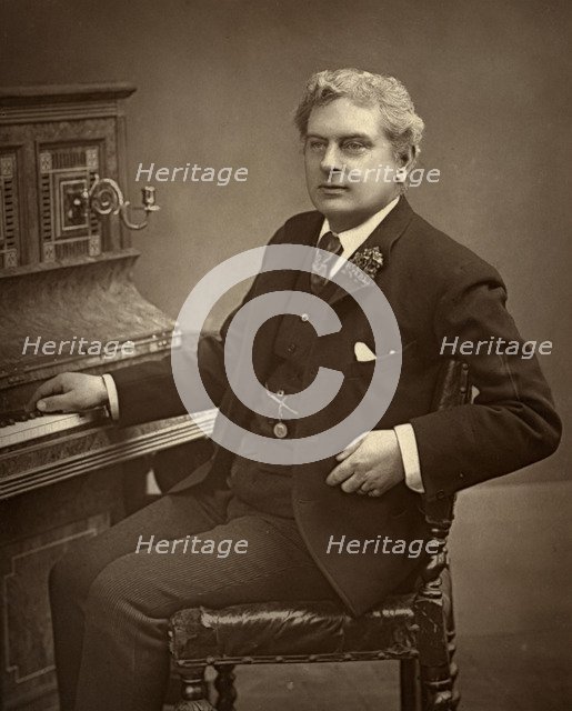 Arthur Cecil, British actor, comedian, playwright and theatre manager 1887.  Artist: Ernest Barraud