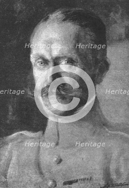 'Combat Aerien; Le general Duval, commandant l'Aeronautique aux armees', 1918. Creator: L Jonas.