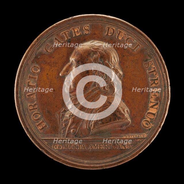 Horatio Gates, 1728-1806, Major General [obverse], 1787. Creator: Nicolas-Marie Gatteaux.