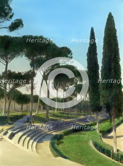 Villa Borghese, Rome, Lazio, Italy, 1925. Creator: Frances Benjamin Johnston.