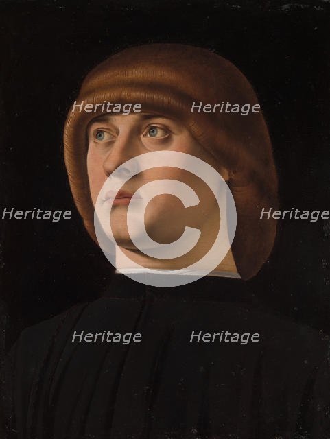 Portrait of a Young Man, 1480s. Creator: Jacometto Veneziano.