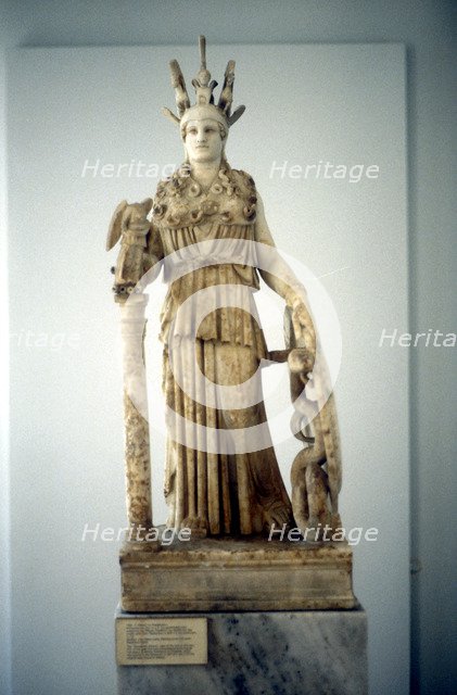 Athena of Varvakion. Artist: Unknown