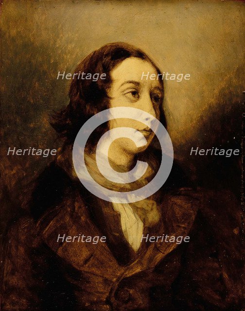 George Sand dressed as a man, 1834.