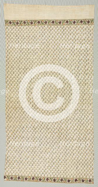 Fragment of a Turban Cloth, 1800. Creator: Unknown.