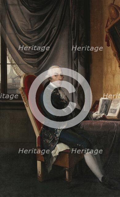 Portrait of Count Pietro Francesco Visconti Borromeo (1747-1823), 1823-1824. Creator: Hayez, Francesco (1791-1882).