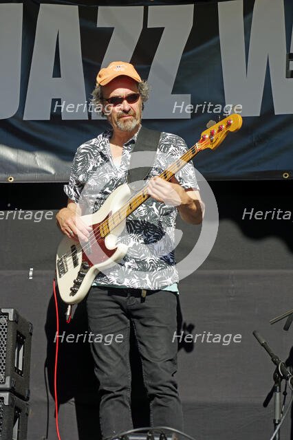 Roger Carey, Battle Jazz Weekend, Battle, East Sussex, 24 July 2022. Creator: Brian O'Connor.