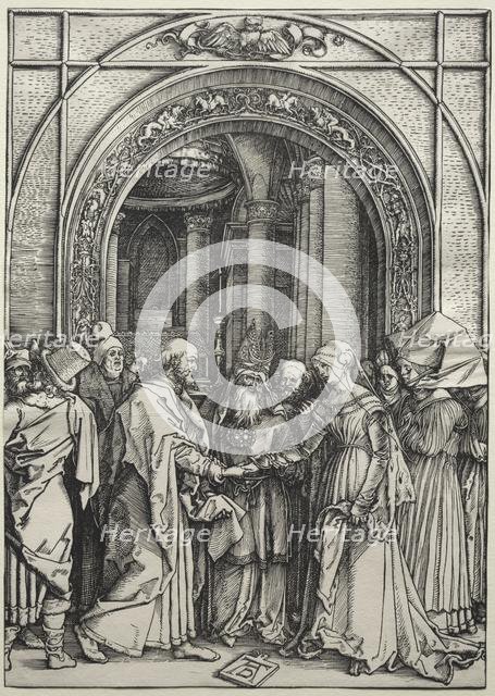 The Betrothal of the Virgin, c. 1504-1505. Creator: Albrecht Dürer (German, 1471-1528).