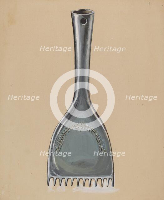 Iron Carpet Stretcher, c. 1936. Creator: Edgar L. Pearce.