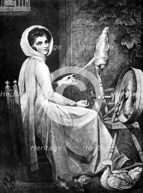 Lady Emma Hamilton (1765-1815), 19th century.Artist: Romney