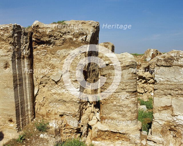 Temple of Artemis, Dura Europos, Syria, 2001. Creator: LTL.