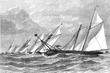 Schooner and Yawl Match of the Royal Thames Yacht Club last Saturday: the Pantomine..., 1876. Creator: H. E. Tozer.