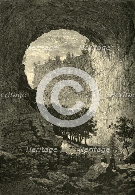 'Natural Tunnel', 1872.  Creator: William Ludwell Sheppard.