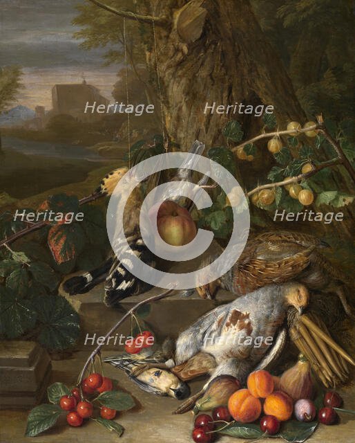 Still Life with Dead Game, 1734. Creator: Peeter Snyers.