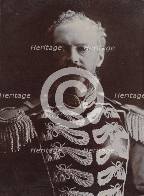 F.c Rowan (late 43rd regiment), Danish Consul Melbourne, Victoria...,c1900. Creator: William Francis Gordon.