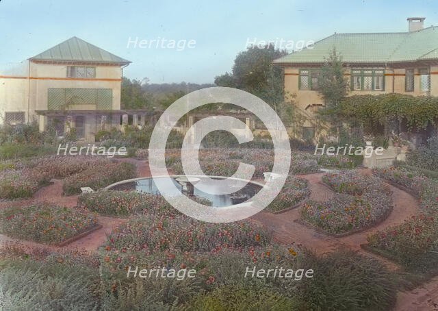 "Pre`s Choisis," Albert Herter house, Georgica Pond, East Hampton, New York, 1913. Creator: Frances Benjamin Johnston.