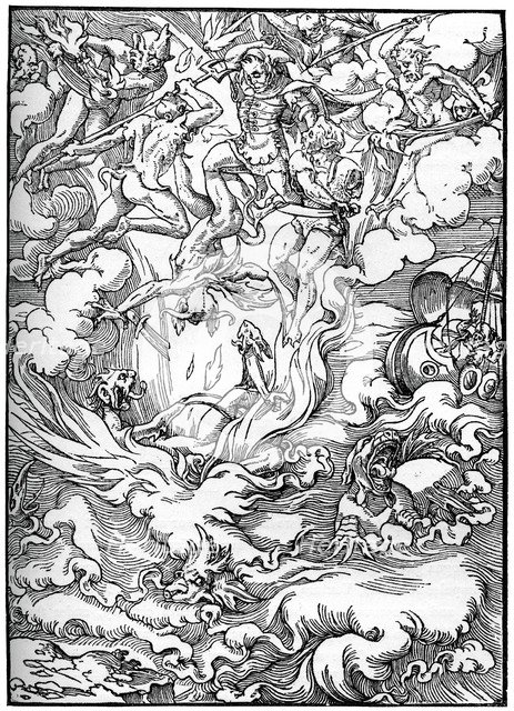 Sketch for 'The Last Judgement' in Gerard d'Euphrate, Paris, 1549, (1870). Artist: Unknown