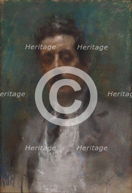 Portrait of the Composer Giacomo Puccini (1858-1924), 1906.