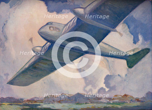'The Aeroplane of the Future', 1927. Artist: Unknown.