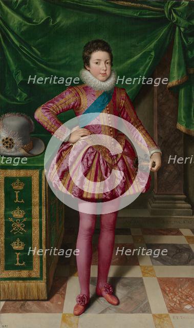 Portrait of King Louis XIII of France, 1611. Creator: Frans Pourbus (Flemish, 1569-1622).