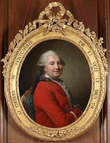 Portrait of Robert Benêt de Montcarville (1698-1771), ca 1770.