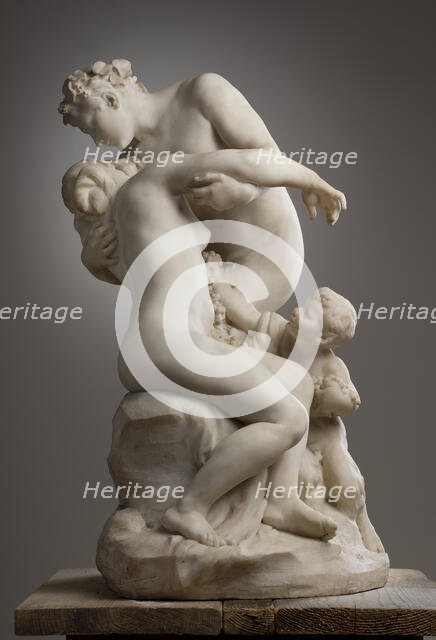 Bacchus And Ariadne, 1894. Creator: Jules Dalou.