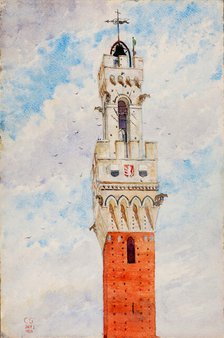 Bell Tower, Italy, 1933. Creator: Cass Gilbert.