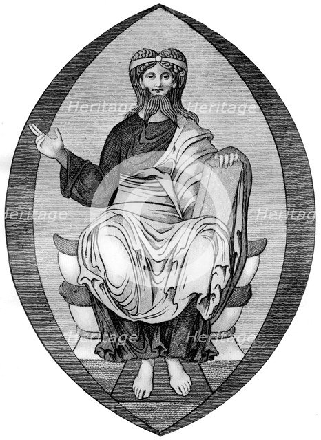 The Saxon bifid beard, (1910). Artist: Unknown