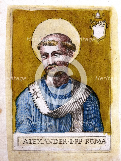 Pope Alexander I. Artist: Unknown