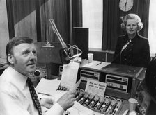 Margaret Thatcher appears on Jimmy Young's BBC Radio 2 show, 19th February 1975. Artist: Unknown