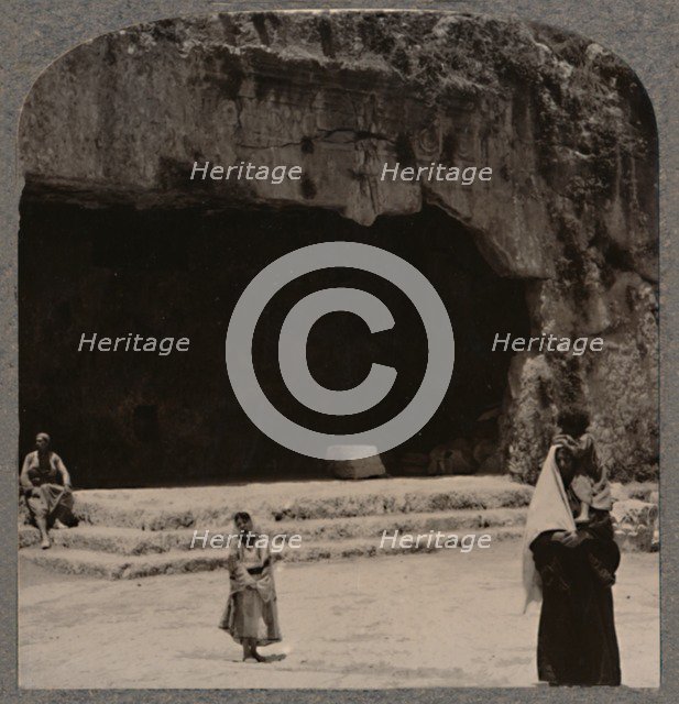 'Entrance to the Tombs of the Judges', c1900. Artist: Unknown.