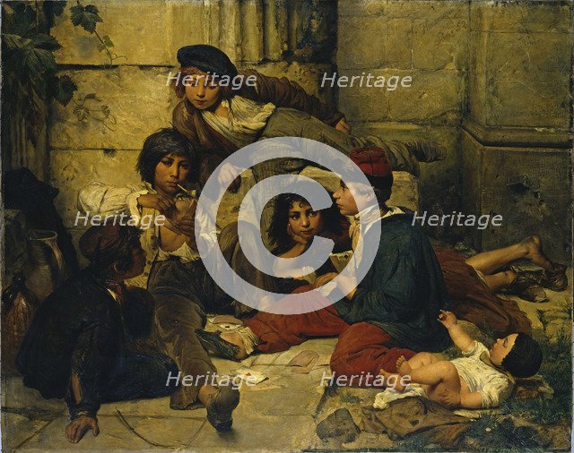 Paris Street Children, 1852.