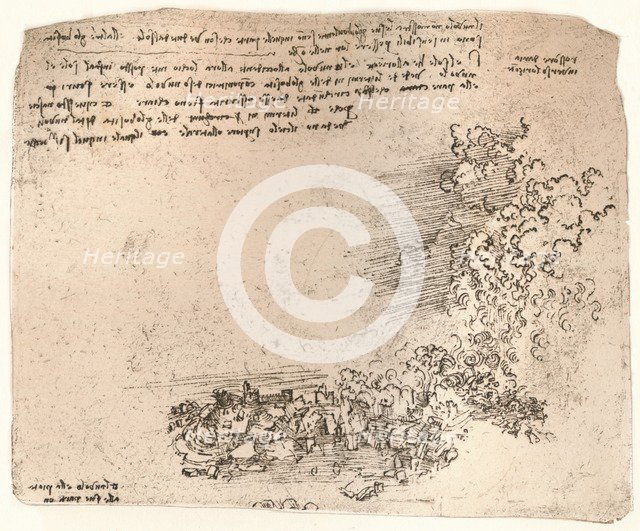 Representation of natural phenomena, c1472-c1519 (1883). Artist: Leonardo da Vinci.