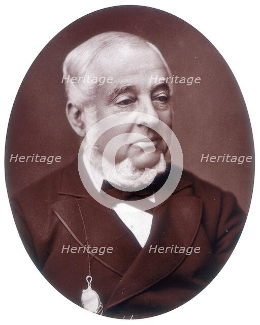 Warren de la Rue, British astronomer and physicist, 1882. Creator: Lock & Whitfield.