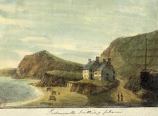 'Sidmouth Bathing Place', 1797.   Creator: John Skinner.