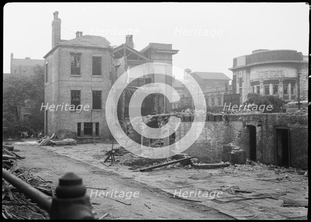 Master Mariners Almshouse, Carr Lane, City of Kingston Upon Hull, 1941. Creator: George Bernard Wood.