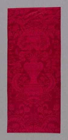 Panel (Furnishing Fabric), China, Qing dynasty (1644-1911), c. 1700. Creator: Unknown.