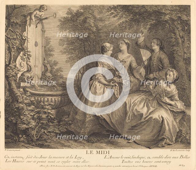 Le midi, 1741. Creator: Nicolas de Larmessin.
