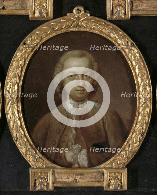 Portrait of Nicolaas Willem op den Hooff, Physician and Translator in Amsterdam, 1732-1771. Creator: Jan Maurits Quinkhard.